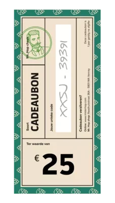 Cadeaubon €25 Bier kopen