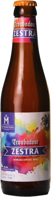 The Musketeers Troubadour Zestra 0,3% 33 Alcoholvrij Bier kopen