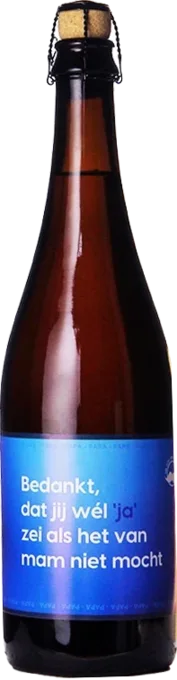 Bedankt Dat Jij Wel Ja Zei Als Het Van Mam Niet Mocht Vaderdag Tripel 75cl 75 Tripel Bier kopen