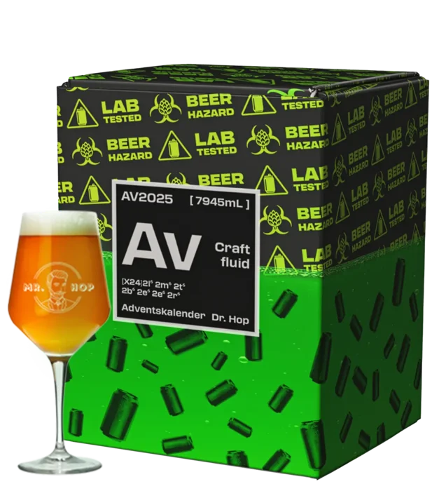 Bier Adventskalender 2026 Mr. Hop - The Beer Vault met 24 speciaalbieren