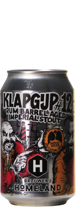 Homeland Klapgijp 12 Rum Barrel Aged Zwartbaard 33 Stout Bier kopen