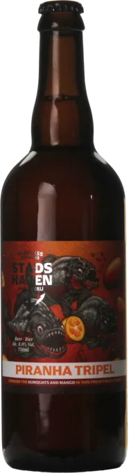 Stadshaven Piranha Tripel 75cl 75 Tripel Bier kopen