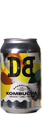 Dutch Bargain Kombucha Ginger, Thyme & Lime 33 Alcoholvrij Bier kopen