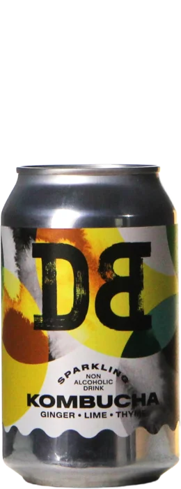 Dutch Bargain Kombucha Ginger, Thyme & Lime 33 Alcoholvrij Bier kopen