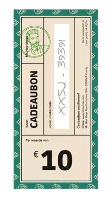 Cadeaubon €10
