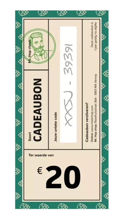 Cadeaubon €20