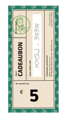 Cadeaubon €5